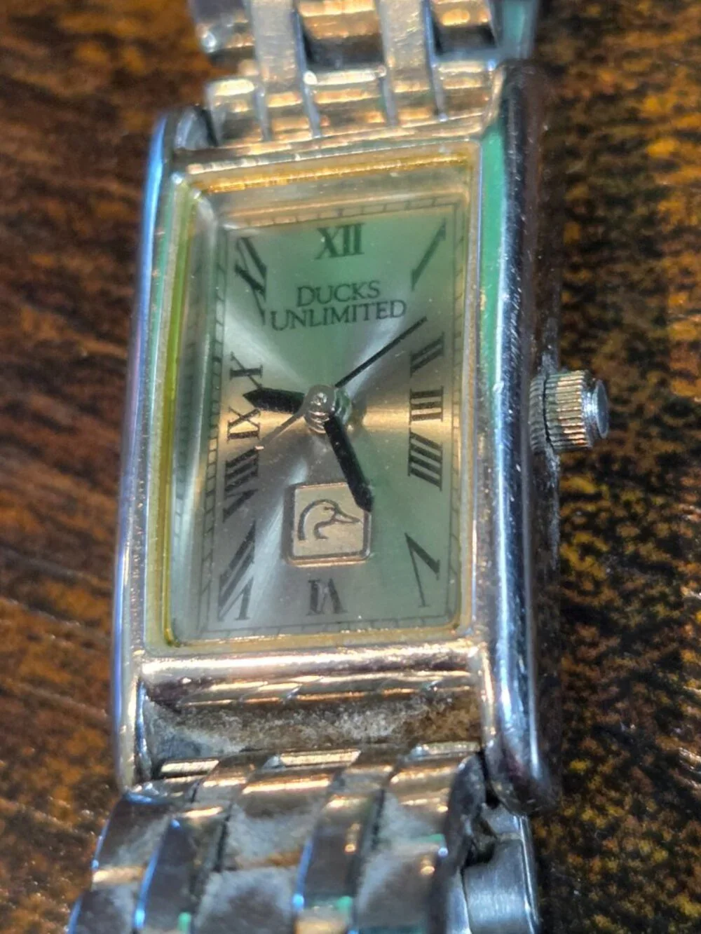 Ducks Unlimited Rectangular Faced Womens Watch- Japan Movt- 7
